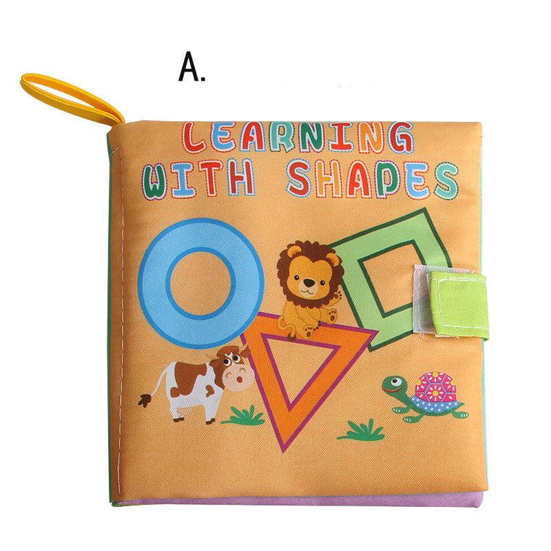Early Education Baby Three-dimensional Cloth Book Toy - Babyblush