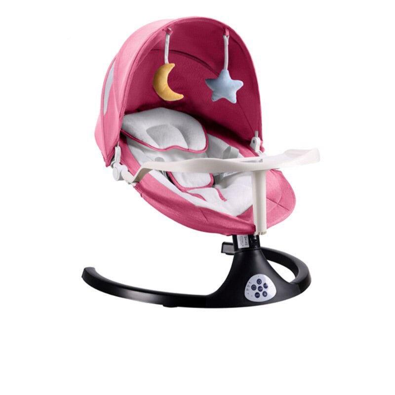 Electric Baby Swing Baby Lounger Chaise Longue for Baby Resting Chair Chair with Bluetooth Music Remote Control Baby Cot - Babyblush