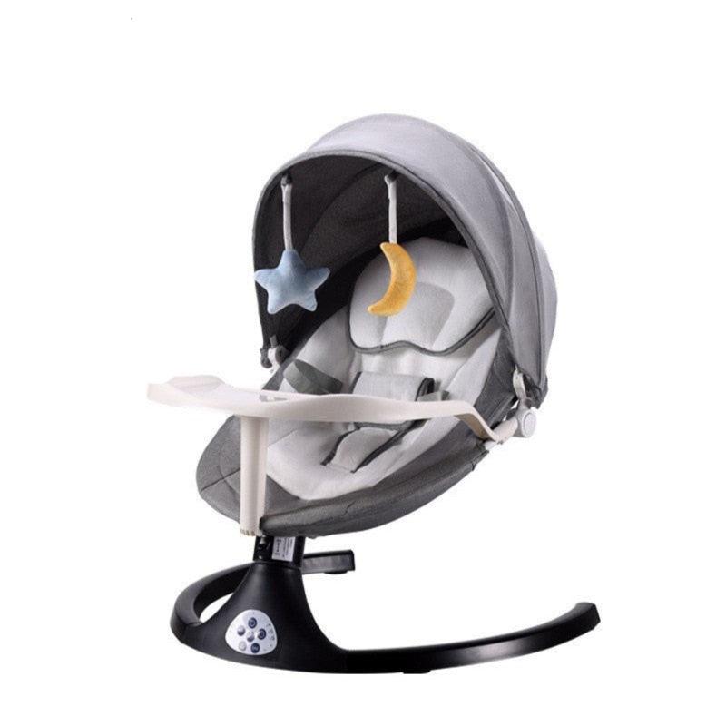 Electric Baby Swing Baby Lounger Chaise Longue for Baby Resting Chair Chair with Bluetooth Music Remote Control Baby Cot - Babyblush
