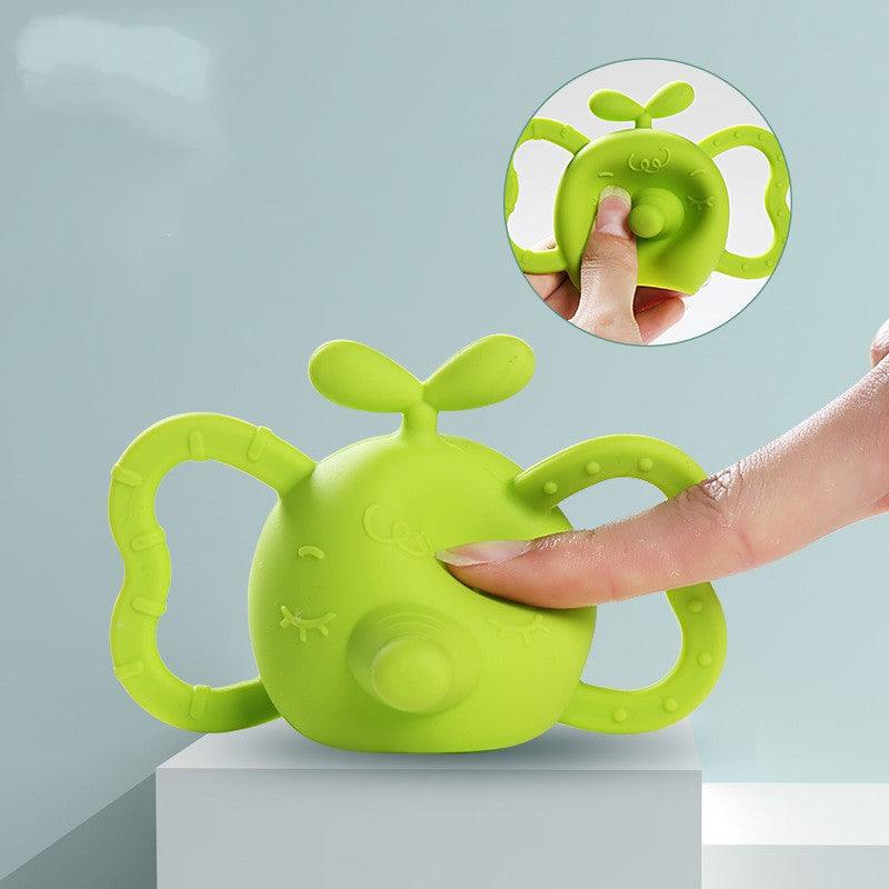 Elephant Bud Baby Baby Silicone Teether Rattle Teeth - Babyblush