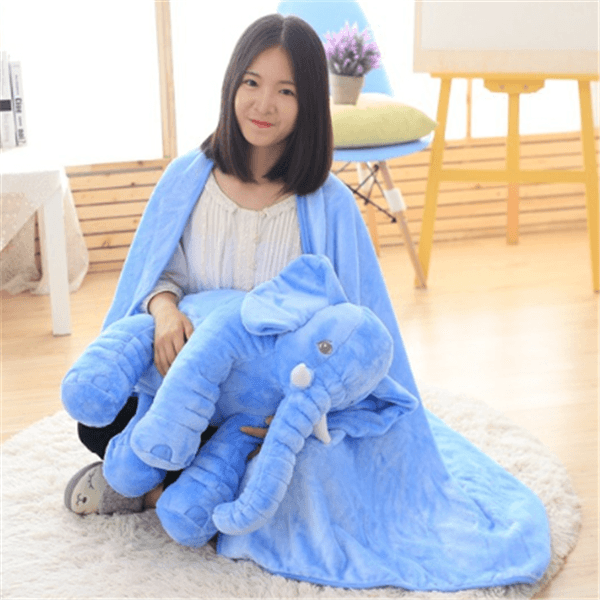 Elephant Doll Pillow Baby Comfort Sleep With - Babyblush