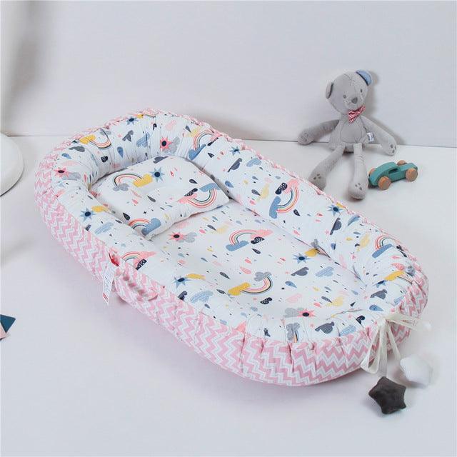 Folding Baby Portable Nest - Babyblush