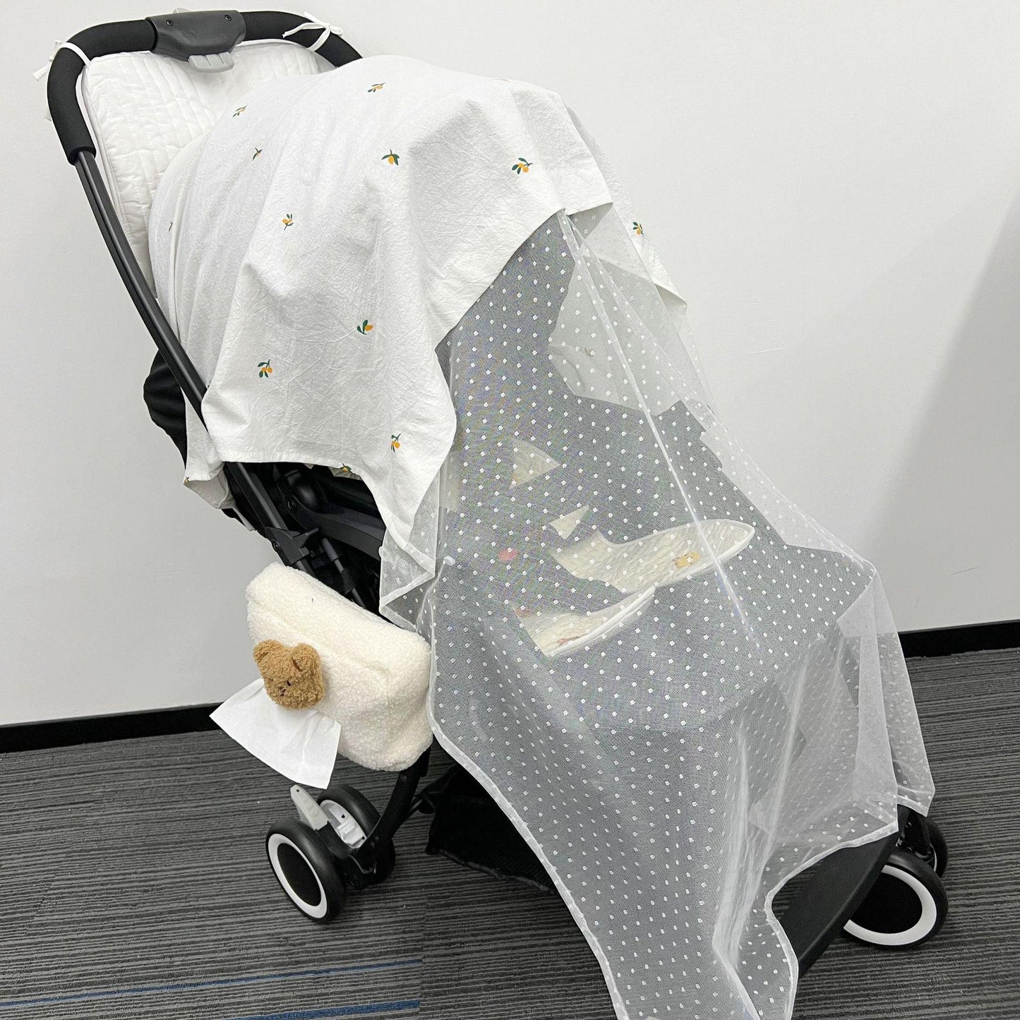 Full Baby Stroller Summer Mosquito Cover - Babyblush