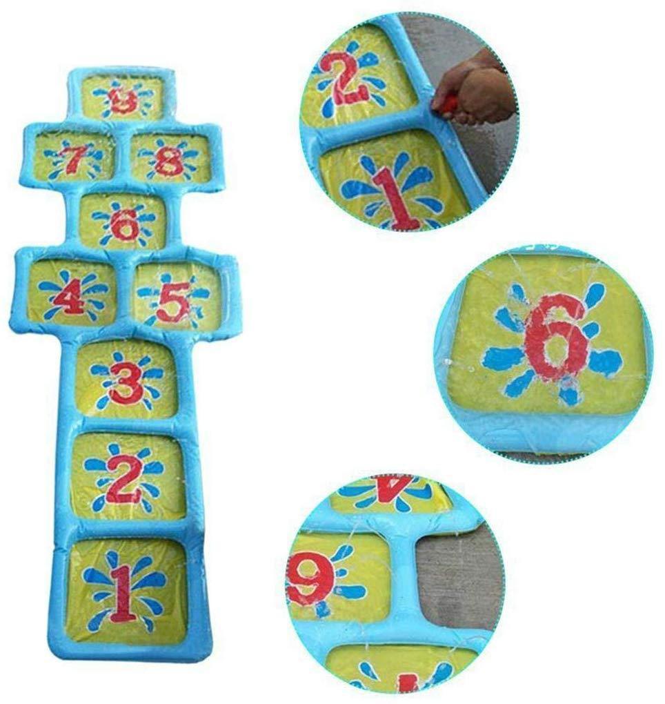 Inflatable water spray mat - Babyblush