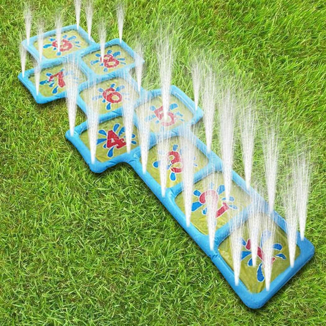 Inflatable water spray mat - Babyblush