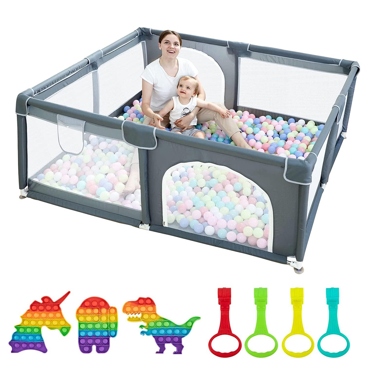 Large Baby Playpen - Babyblush