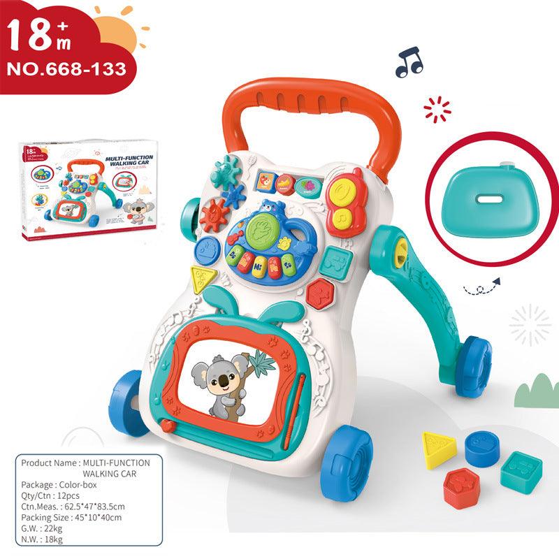 Multi-functional Walker Children's Early Education Puzzle - Babyblush