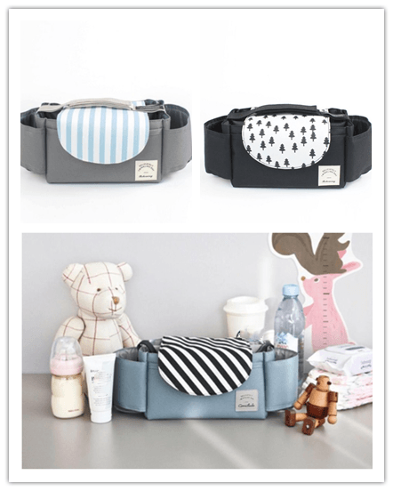 Multifunction Baby Stroller Bag Organizer Maternity Nappy Bag Stroller Accessories Cup wheelchair bag - Babyblush
