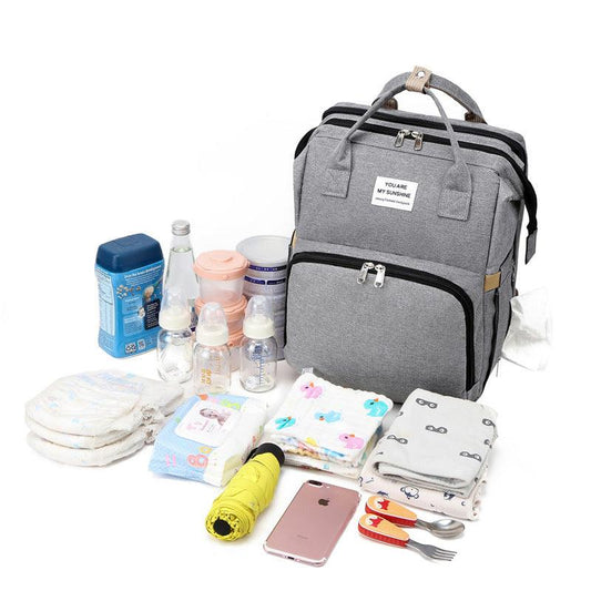 Multifunctional Go Out Portable Large Capacity Leisure Shoulder Bag For Mother And Child - Babyblush