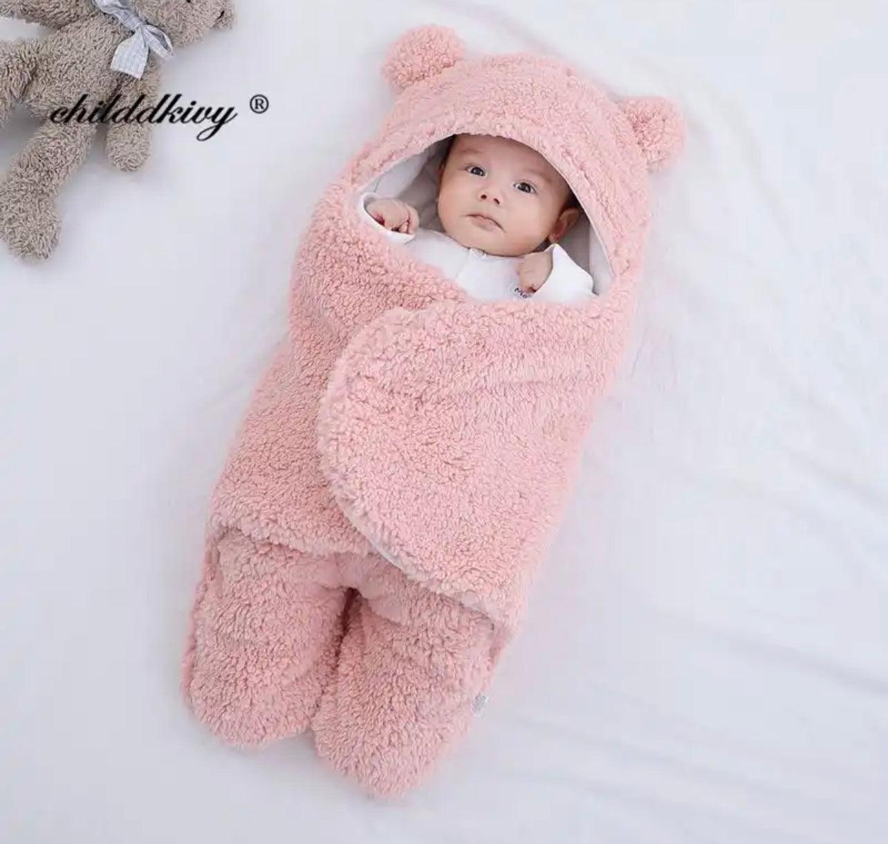 Newborn Baby Soft Wrap - Babyblush