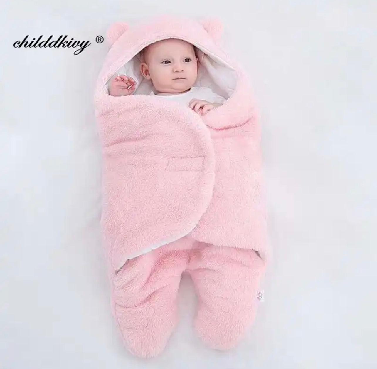 Newborn Baby Soft Wrap - Babyblush