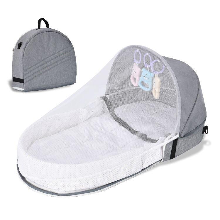 Portable Crib Nest Folding Movable Newborn Cushion Bed Anti-pressure Protection - Babyblush