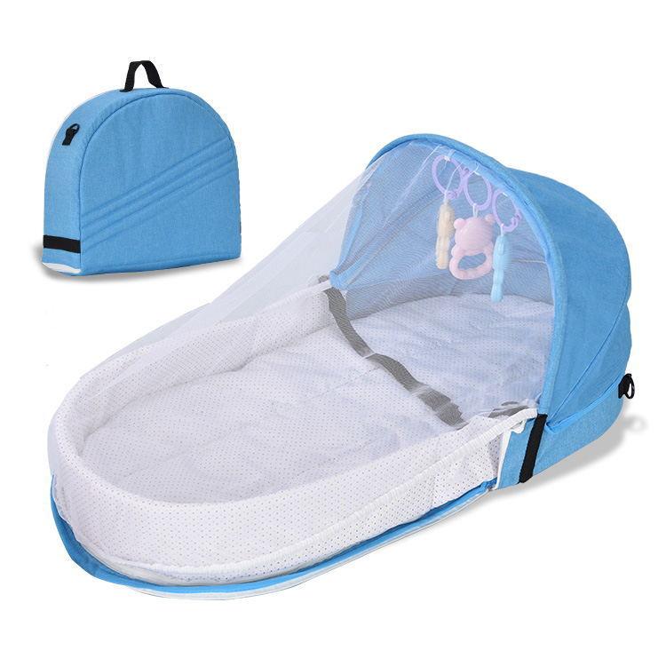 Portable Crib Nest Folding Movable Newborn Cushion Bed Anti-pressure Protection - Babyblush