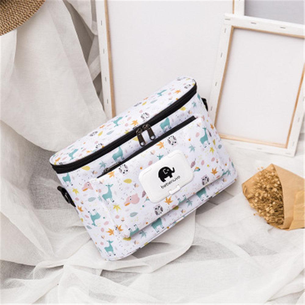 Portable Fashion Mummy Bag Multifunctional Outdoor Dual-Use Portable Trailer - Babyblush