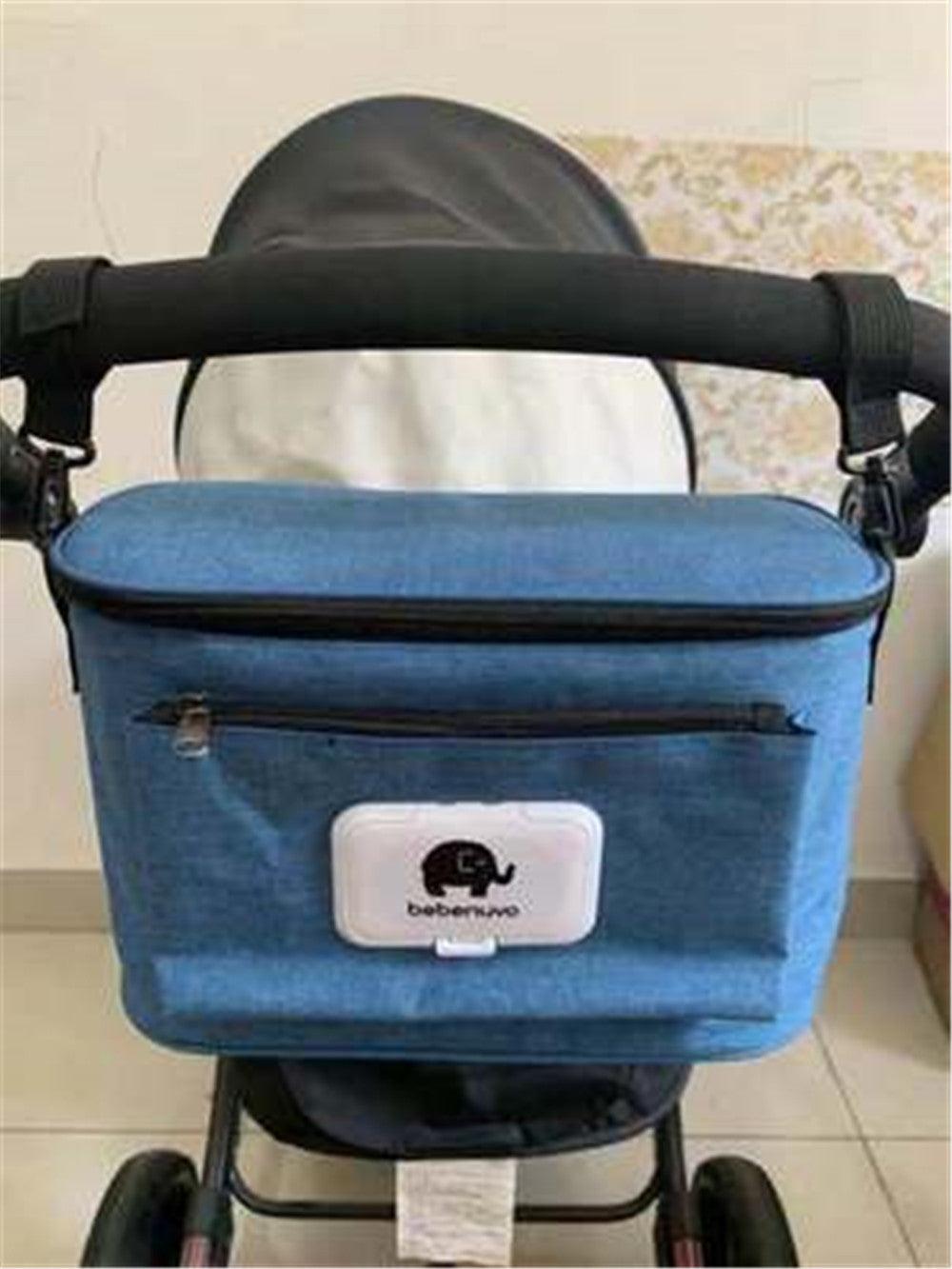 Portable Fashion Mummy Bag Multifunctional Outdoor Dual-Use Portable Trailer - Babyblush