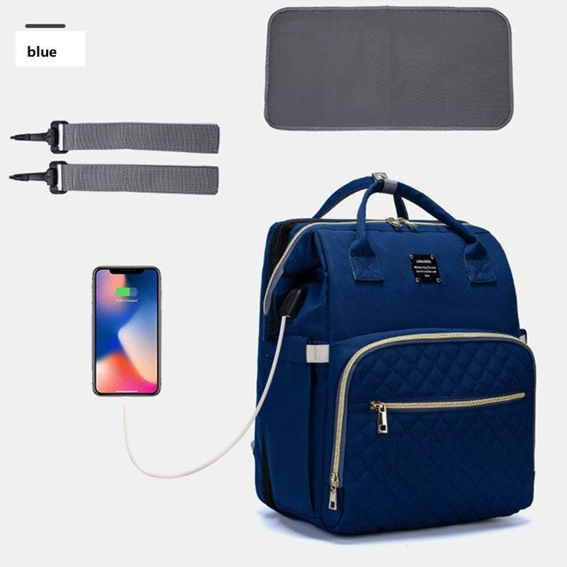 Portable folding baby bag - Babyblush