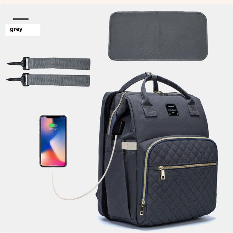 Portable folding baby bag - Babyblush