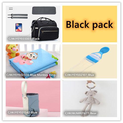 Portable folding baby bag - Babyblush