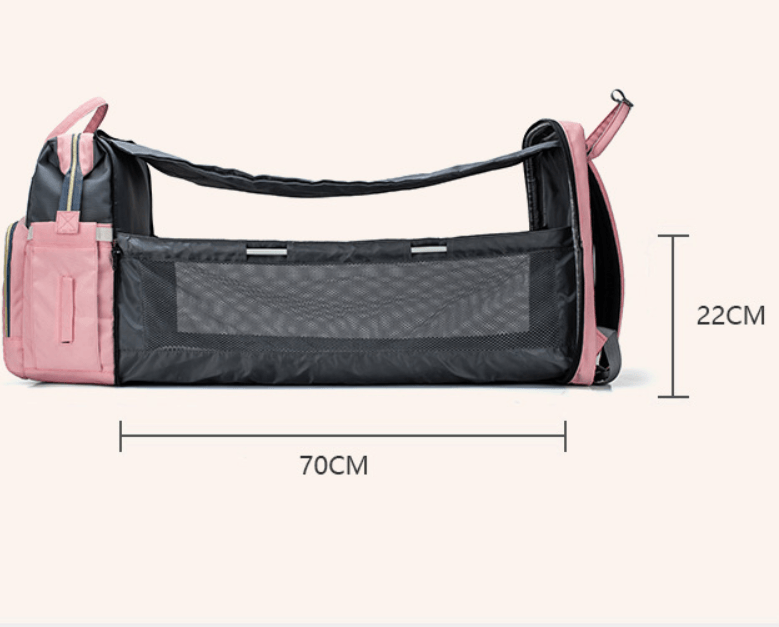 Portable folding baby bag - Babyblush