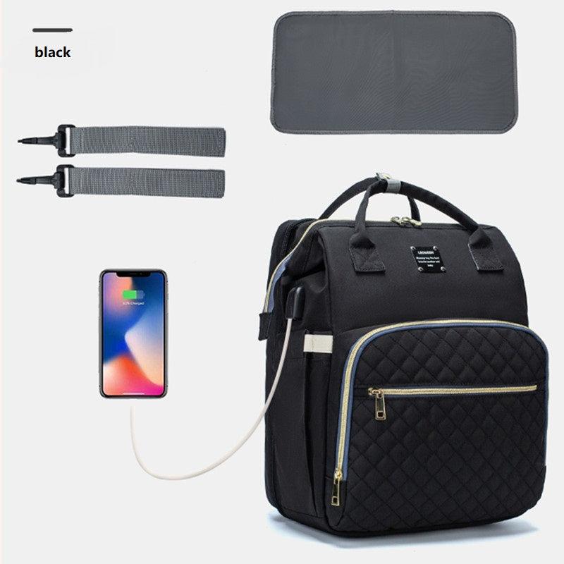 Portable folding baby bag - Babyblush