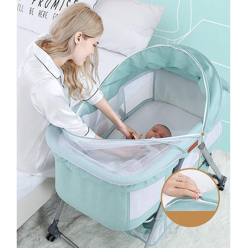 Rocking Baby Crib 2 In 1 - Babyblush