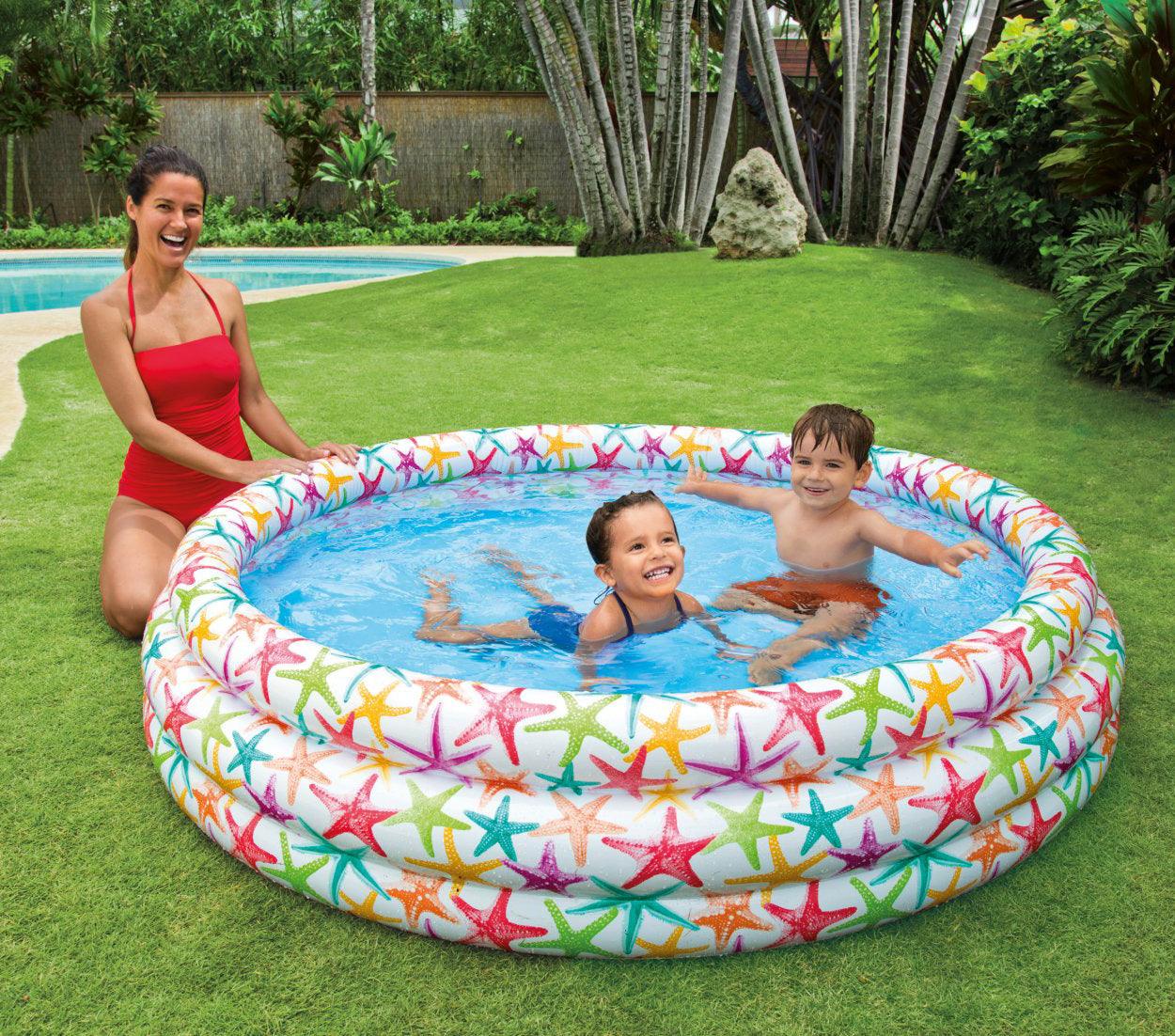Round Inflatable Pool for Baby Swimming Bathing - Babyblush