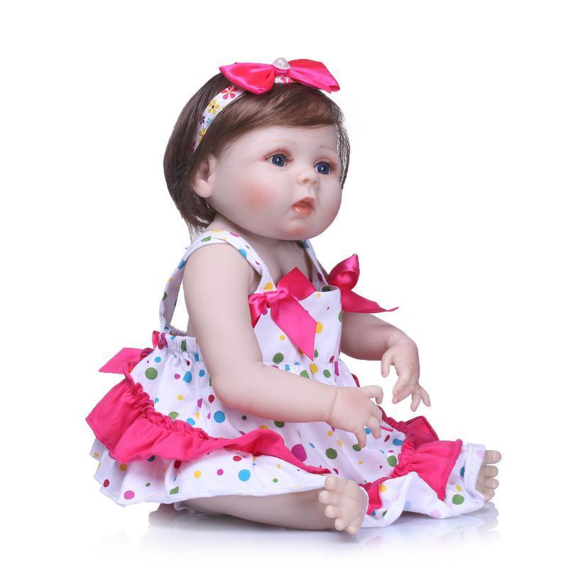 Simulation Baby Toys Cute Female Baby - Babyblush