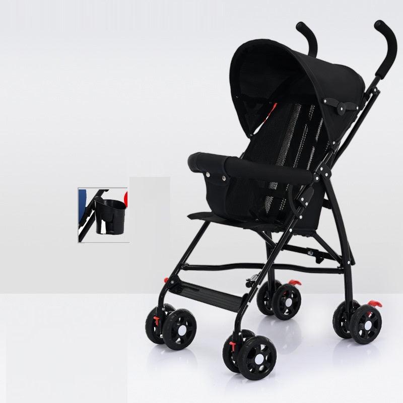 Sit And Lie Down Baby Portable Folding Simple Trolley - Babyblush