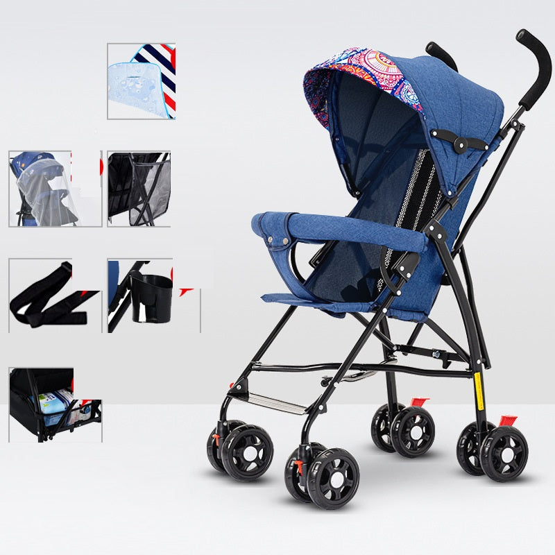 Baby Portable Folding Simple Pushchair