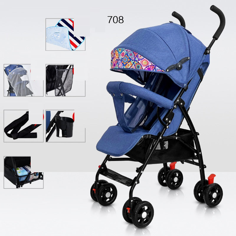 Baby Portable Folding Simple Pushchair