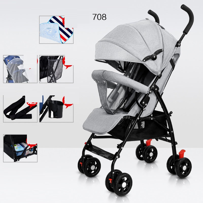 Baby Portable Folding Simple Pushchair