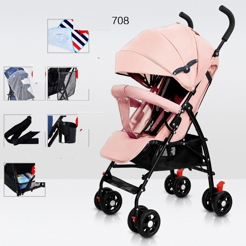 Baby Portable Folding Simple Pushchair