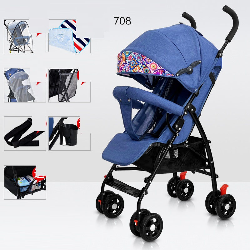 Baby Portable Folding Simple Pushchair