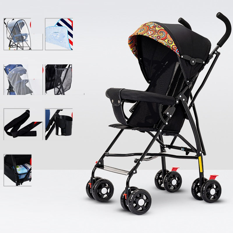 Baby Portable Folding Simple Pushchair
