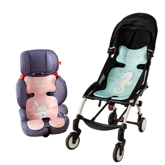 Summer Stroller Cooling Pad 3D Air Mesh Breathable Stroller Mat Mattress Latex Baby Car Seat Cover Cushion - Babyblush