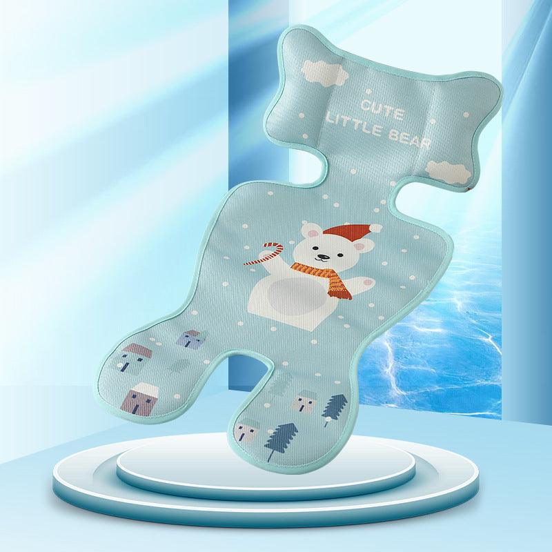 Summer Stroller Cooling Pad 3D Air Mesh Breathable Stroller Mat Mattress Latex Baby Car Seat Cover Cushion - Babyblush