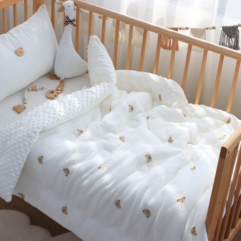 Winter Baby Duvet - Babyblush