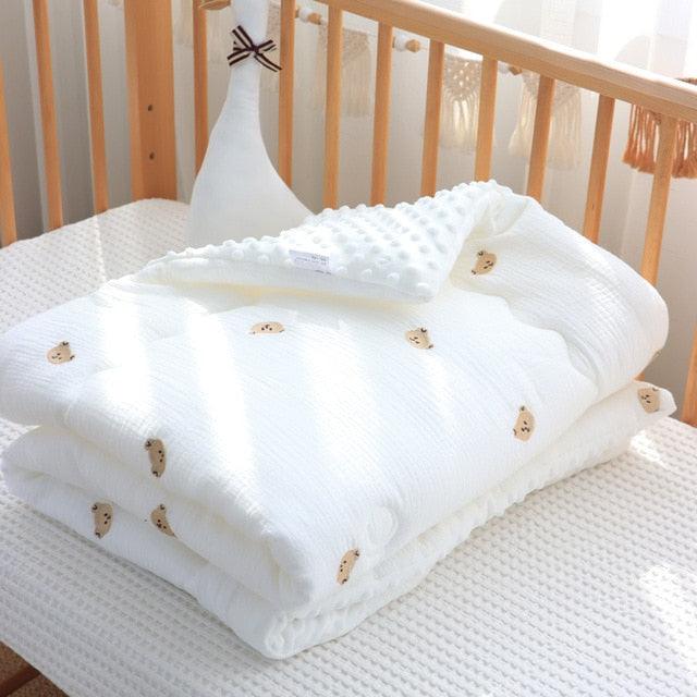 Winter Baby Duvet - Babyblush