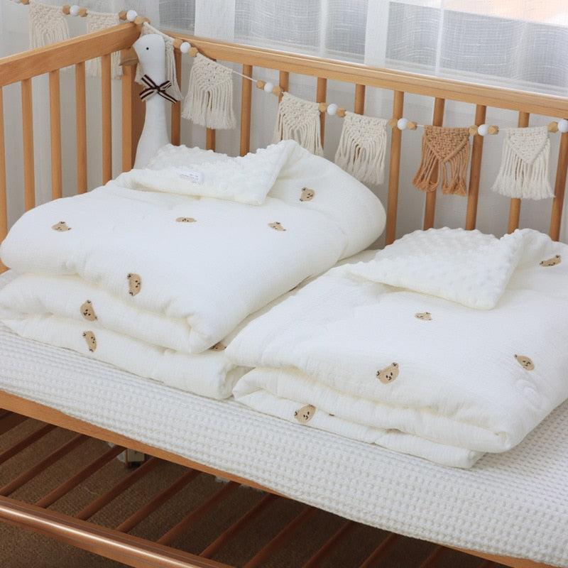 Winter Baby Duvet - Babyblush