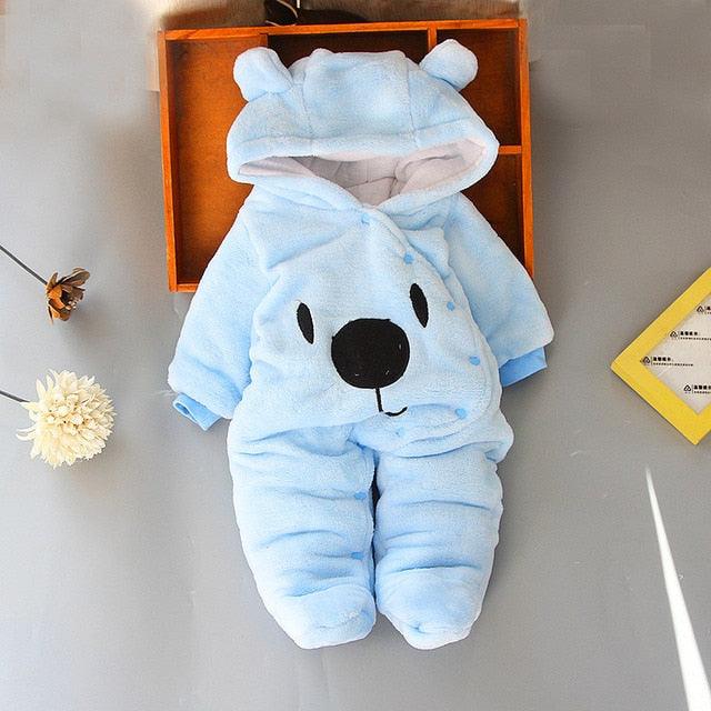 Winter Baby Footies - Babyblush